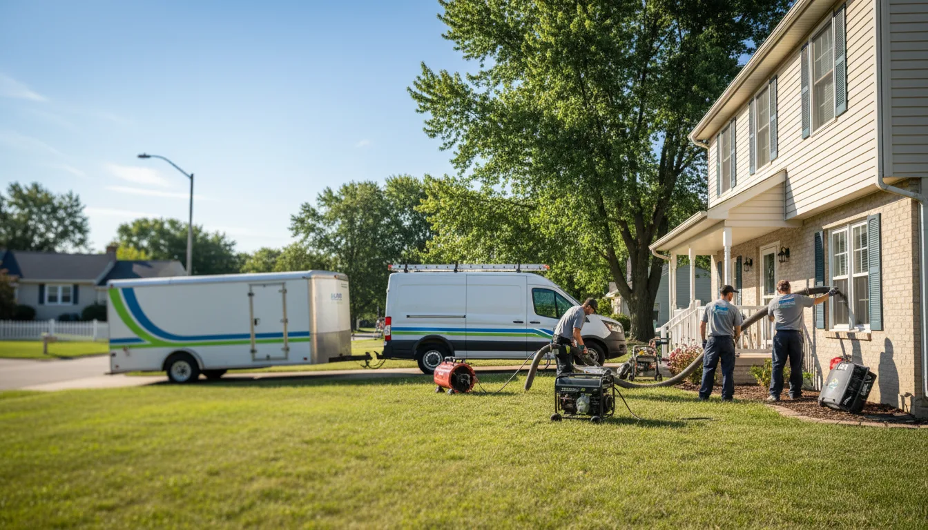 Flooded Basement Restoration And Cleanup With Repair in Greene, NY near me